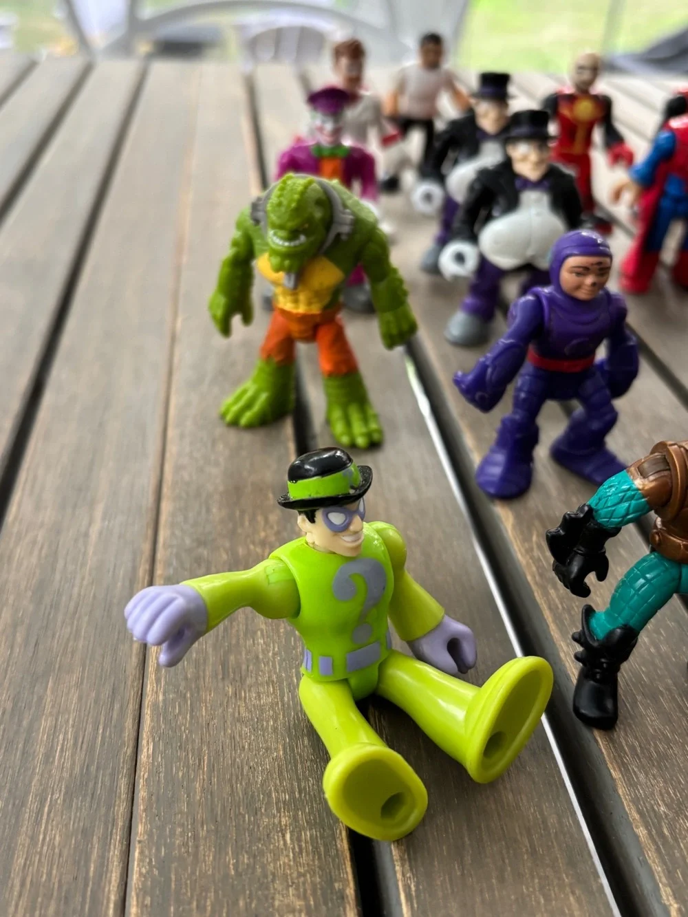 Lot of 38 Various Action Figures (Batman, Superman, Etc)